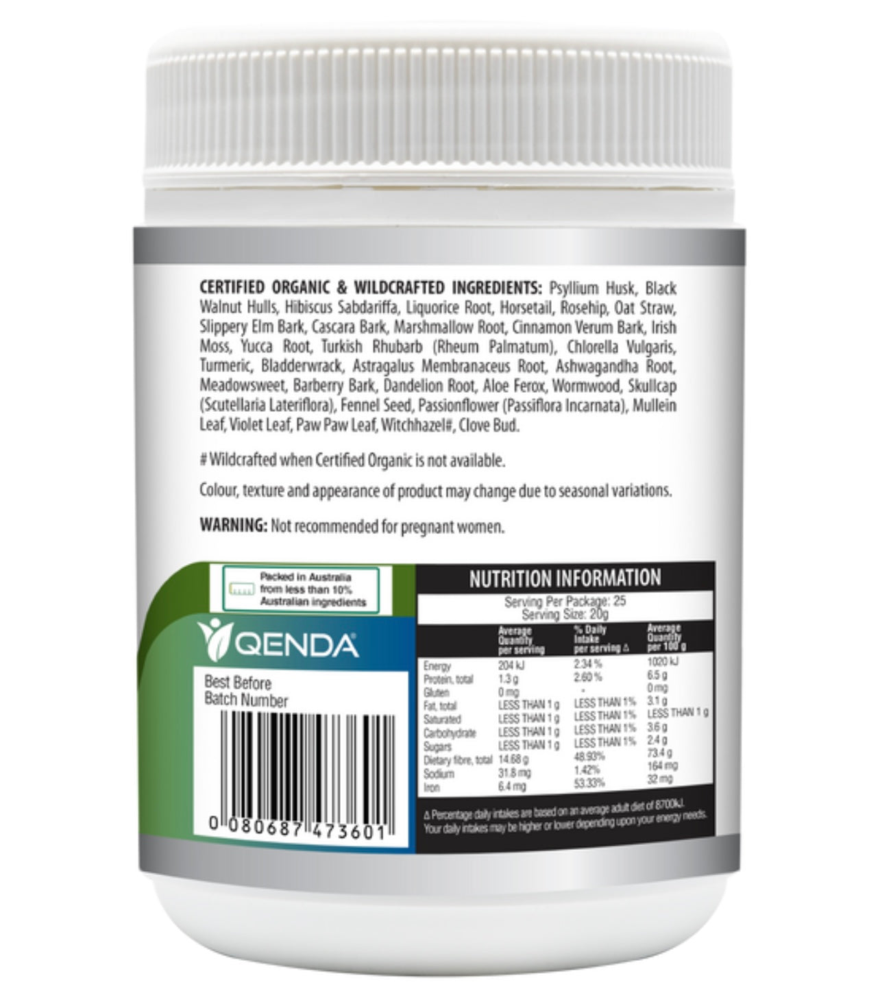 Qenda Ultimate Fibre - Original 500g