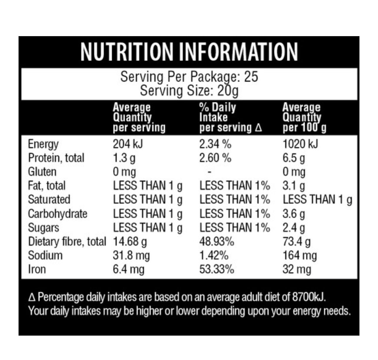 Qenda Ultimate Fibre - Original 500g